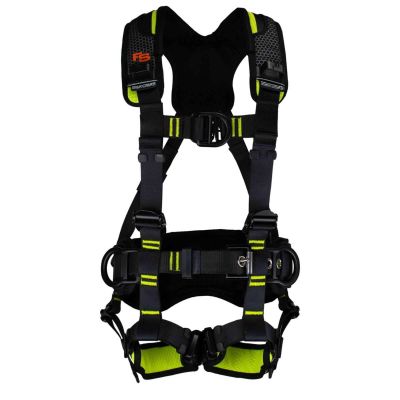 SRWFS240ICD-2XL image(0) - FALL SAFE Safety Harness - CONSTRUCTION COMFORT Series - Climbing / Positioning - Size: 2XL
