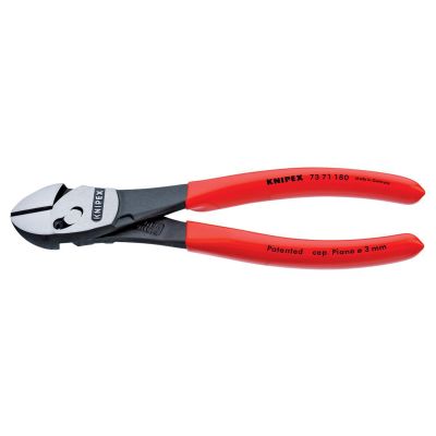 KNP7371180 image(1) - KNIPEX TwinForce Diagonal Cutter