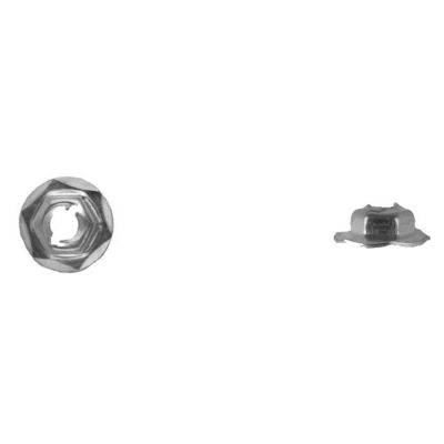 DCO263MT image(0) - Disco Automotive Hardware 3/16" Stud Size 3/8" Hex 5/8" Flange