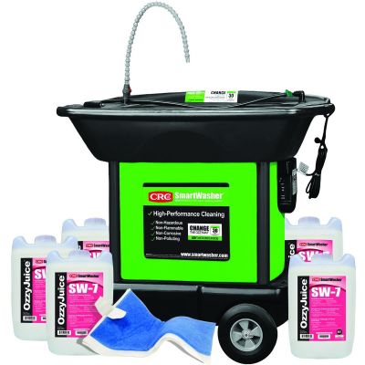 CRC14742 image(0) - CRC Industries SmartWasher SW-737 Mobile Hvy Wt Part Washer Kit 110v 1X1Kit