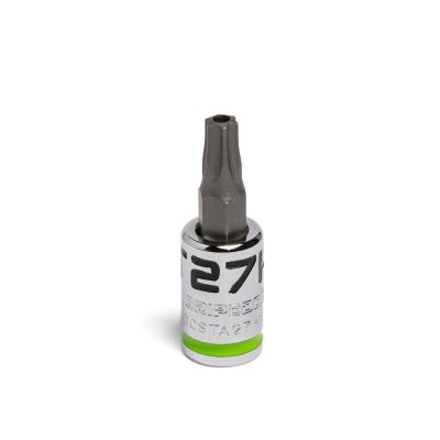 GETSCSTA27 image(0) - Grip Edge Tools 1/4" Dr RPT Security Star Bit Socket T27H