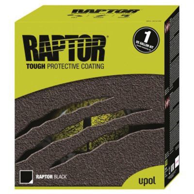 UPO4807 image(0) - U Pol Products RAPTOR UP4807 National Rule Raptor Kit, 1 gal Bottle, White, 3:1 Mixing, 125 sq-ft Coverage