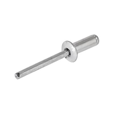 AES26544 image(0) - AES Industries 26544 Blind Pop Rivet with Mandrel, 1/8 in Dia x 1/2 in Grip Range, Aluminum