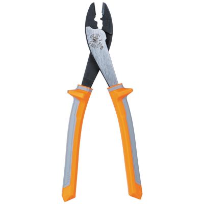 KLE1005RINS image(0) - Klein Tools Crimping and Cutting Tool for Connectors, Insulated