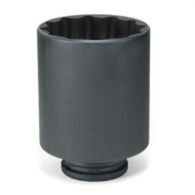 GRE6348D image(0) - Grey Pneumatic 1-1/2" Drive x 4-5/8" Deep - 12 Point Socket