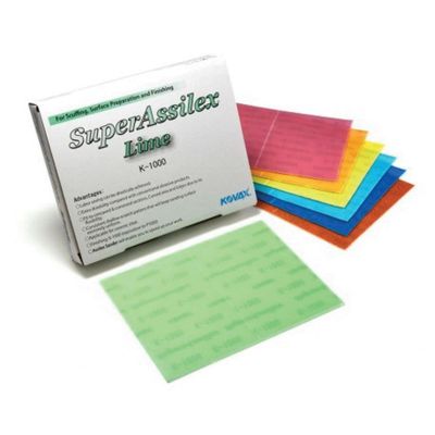 EAG191-2517 image(0) - Eagle Abrasives, Inc. KOVAX Super Assilex 191-2517 Sanding Sheet, 130 mm W x 170 mm L, 240 Grit, K-240 Grade, Ceramic Alumina, Brown