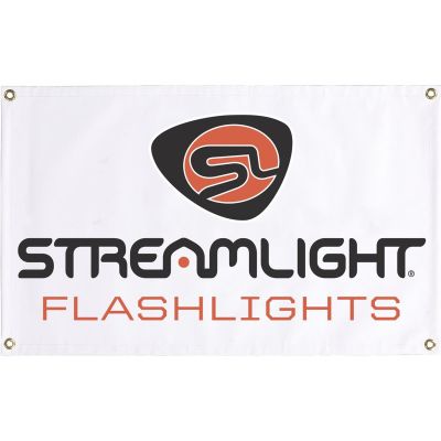 STL99091 image(0) - Streamlight Banner 31.5 x 19" Vinyl - White