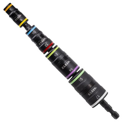 KLE32944 image(0) - Klein Tools Flip Socket Hex Shaft Replacement Parts, 4-Pack