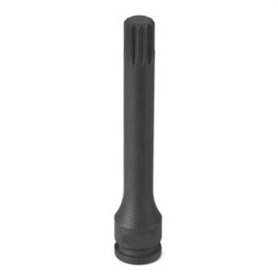 GRE11144S image(0) - Grey Pneumatic 3/8" Drive x M14 Triple Square Driver 4" Length