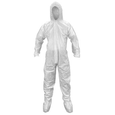 SAS6973 image(0) - SAS Safety SMS Breathable Hooded/Booted Coverall - Large