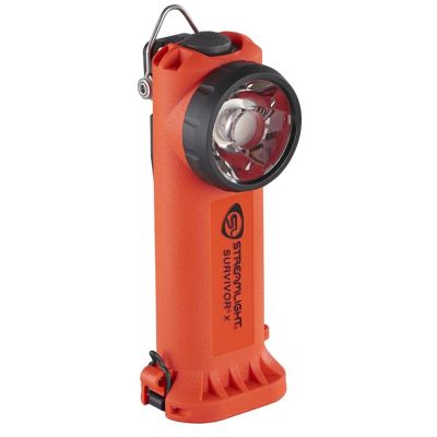 STL90952 image(0) - Streamlight Survivor X - 120V/100V AC/12V DC (Alkaline Battery Carrier Not Included) - Orange