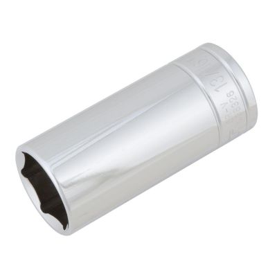WLMW38326 image(0) - Wilmar Corp. / Performance Tool 3/8" Drive 13/16" 6pt Deep Socket