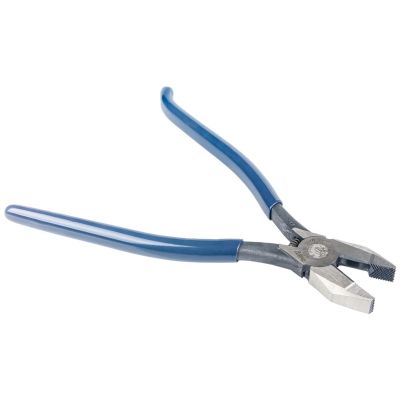 KLED2017CSTLFT image(0) - Klein Tools Ironworker's Rebar Pliers, Left Handed, Spring Loaded, 9-Inch