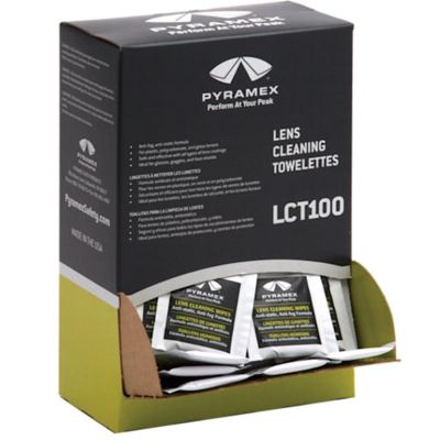 PYRLCT100 image(1) - Pyramex Anti-fog Wipes - 100 Individually Packaged