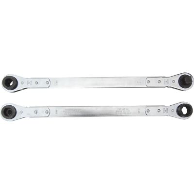KAS8584 image(0) - Lang Tools (Kastar) 8584 - 2-PC. Ratcheting Serpentine Belt Wrench Set
