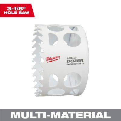 MLW49-56-0735 image(0) - Milwaukee Tool 3-1/8 Inch HOLE DOZER with Carbide Teeth Hole Saw
