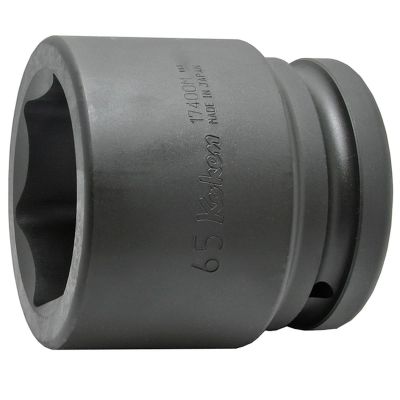 KKN17400A-2-1-16 image(0) - Ko-ken USA 17400A-2.1/16 1.1/2 Sq. Dr. Socket 2.1/16 6 point Length 84mm