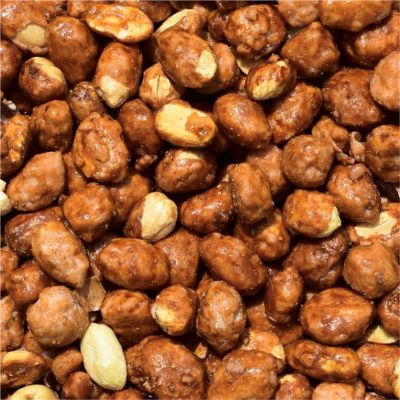 THS959055 image(0) - Tender Heifer Snack Co. Toffee Peanuts Nuts - 10 Ounce