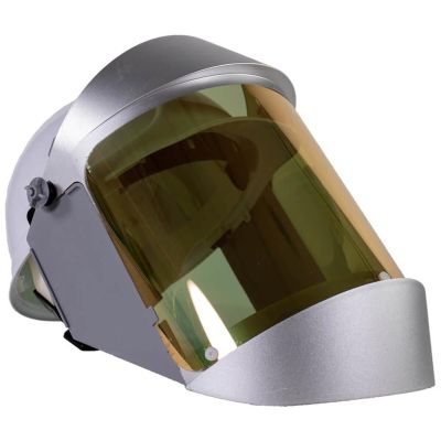 OBR2125AFC500 image(0) - OBERON Face Shield & Hard Cap - Heat Reflective - Window: Clear Gold Anti-Fog - With Lower Crown and Shield Extender
