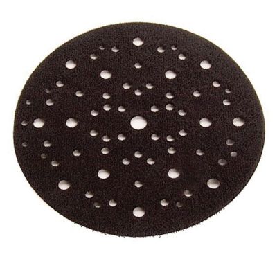 MRK9956 image(0) - Mirka Abrasives 9956 Grip Faced Interface Pad Protector, 6 in Dia x 1/8 in THK, Hook and Loop Attachment