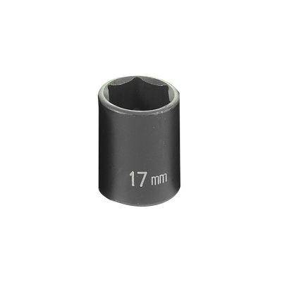 GRE1017M image(0) - Grey Pneumatic 3/8" Drive x 17mm Standard Socket