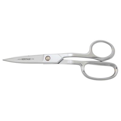 KLEGP718C image(0) - Klein Tools HD Carpet Napping Shear, Curved Handles , 8-3/8"