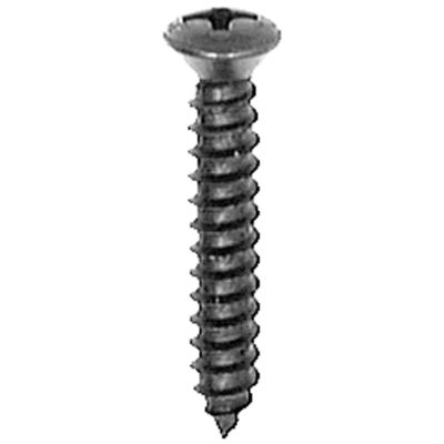 AVC10166 image(0) - AUVECO #8 X 1 W/ #6HD PHIL OVAL HD T.S. BLACK OXIDE