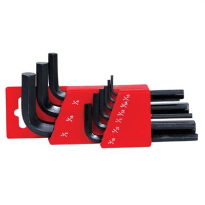 WLM1400 image(0) - Wilmar Corp. / Performance Tool 9 Piece SAE Hex Key Set