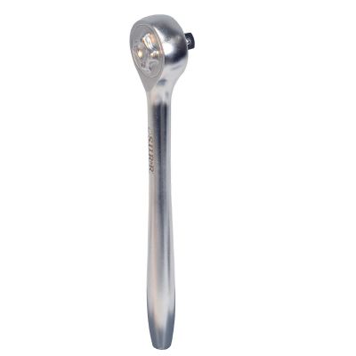 SRRNR12 image(0) - S.U.R.&R. 2.5&deg; 1/2" Drive Nano-Ratchet Set provides minimal Swing Angle  Maximum Control, Tech-Friendly Ratchet for Everyday Tightening and Loosening Applications