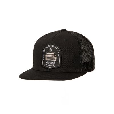 RDBHATC3 image(0) - Redback Boots USA Low N Slow Trucker Black Mesh Hat