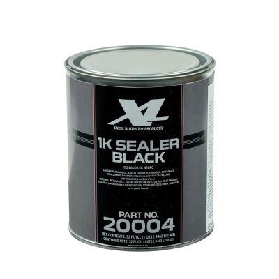 XLB20004 image(0) - Excel Auto Body Products 1K Sealer, Black, Quart
