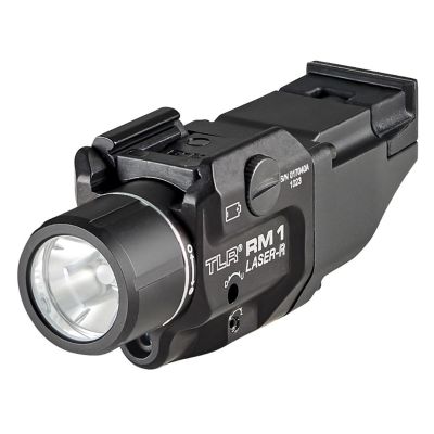 STL69446 image(0) - Streamlight TLR RM 1 Laser R - Light Only - Includes M-LOK Mount, Key Kit and (1) CR123A Lithium Battery - Box - Black