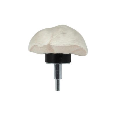 AES162-3P image(0) - AES Industries 162-3P Mushroom Buff, 3 in Overall Dia, White