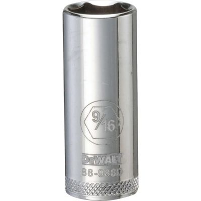 DWTDWMT88988OSP image(0) - DEWALT 001Pc 38Dr Deep Socket-06Pt-9/16