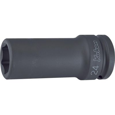 KKN16301A-7-8 image(0) - Ko-ken USA 16301A-7/8 3/4 Sq. Dr. Socket 7/8 6 point Length 100mm Thin walled