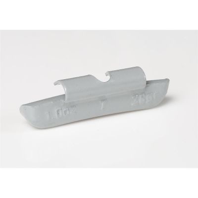 PLO10871 image(0) - PLOMBCO Inc 0.25 oz T style Plasteel clip-on weight