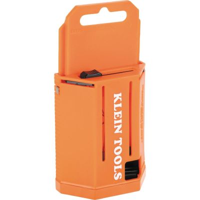 KLE44127 image(0) - Klein Tools Utility Hook Blade Dispenser with 50-Pack of Blades