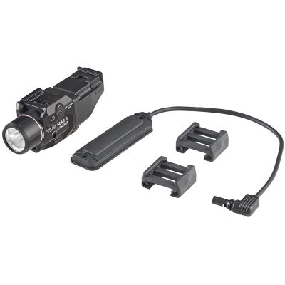 STL69445 image(0) - Streamlight TLR RM 1 Laser R - System - Includes M-LOK Mount, Remote Door Switch, Remote Pressure Switch, Mounting Clips, (1) CR123A Lithium Battery - Box - Black