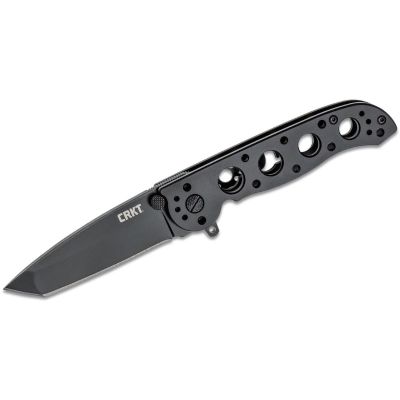 CRKM16-02KS image(0) - CRKT (Columbia River Knife) M16-02KS 12C27 Oxide Plain Blade Folding Knife with Frame Lock Stainless Steel Handle - Black