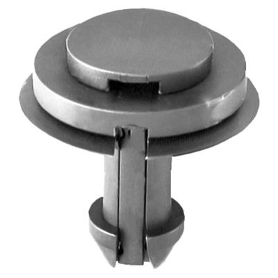 AVC19613 image(0) - AUVECO 19613 Push-Type Front Air Deflector Retainer, 26 mm Dia Head x 18 mm Dia Pin Head x 24 mm L Stem, Nylon