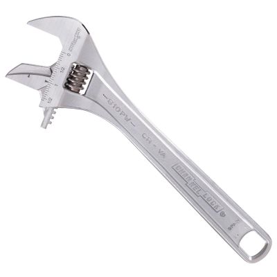 CHA810PW image(0) - Channellock 810PW 10 Inch Reversible Jaw Adjustable Wrench