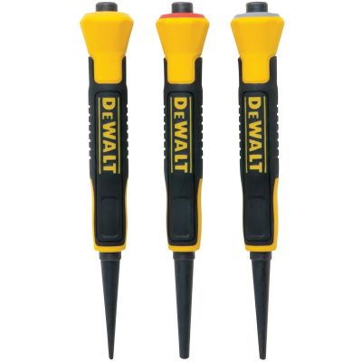 DWTDWHT58018 image(0) - DEWALT 1/32 in., 2/32 in., 3/32 in. Bi-Material Nail Sets
