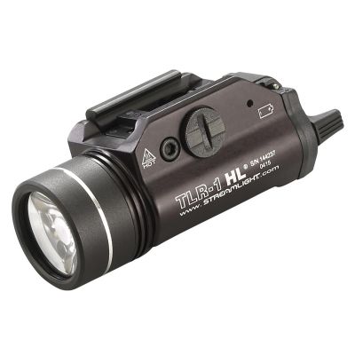STL69264 image(0) - Streamlight TLR-1 HL Earless Screw - Includes Rail Locating Keys and Lithium Batteries - Box - Black