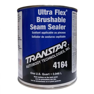 TRP4164 image(0) - Transtar Autobody Products 4164 - Ultra Flex Brushable Seam Sealer - 1 qt Can - Gray - Liquid