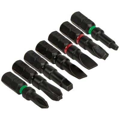 KLE32798 image(0) - Klein Tools Pro Impact Power Bits, 5-pack #2 Phillips