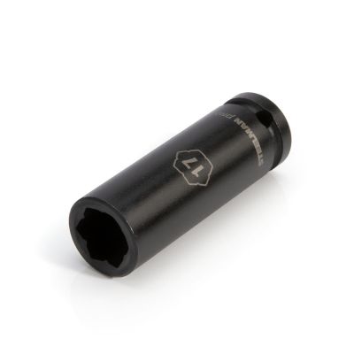 JSP99427 image(0) - J S Products (steelman) 1/2-Inch Drive x 17mm Lug Nut Impact Socket for Mercedes Benz