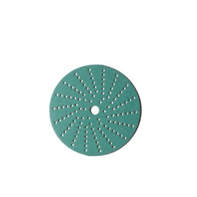 SUA47416 image(0) - Sunmight USA Corporation Film 47416 Open Coated Multi Hole Grip Disc, 6 in, P400 Grit, Premium Aluminum Oxide, Velcro Attachment