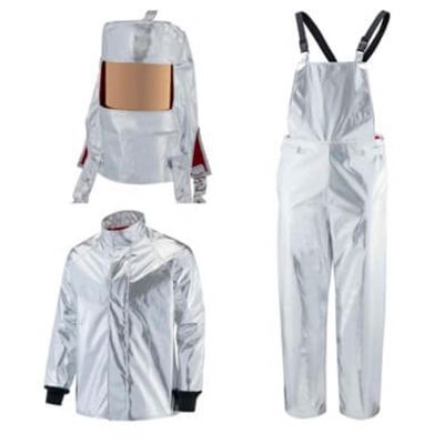 OBRHR-PB-KIT-L image(0) - Oberon Suit Kit - Heat Reflective Aluminized PBI Kevlar - Size: Large
