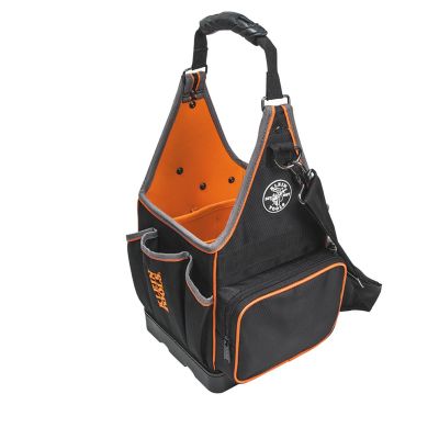 KLE5539YEL image(0) - Klein Tools Zipper Bag, Canvas Tool Pouch, 10-Inch, Yellow