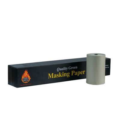 HITMP140G-9 image(0) - High Teck Products MP140G-9 Masking Paper, 9 in W x 400 ft L, Green, 35 lb Basis